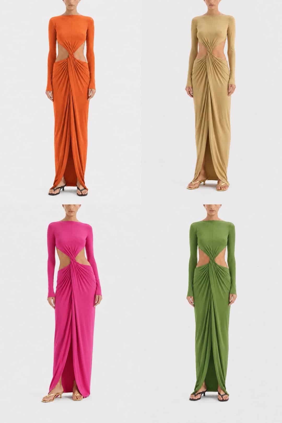 PRE-ORDER VESTIDO TU RECUERDO - ALGAE GREEN - miniatura 2