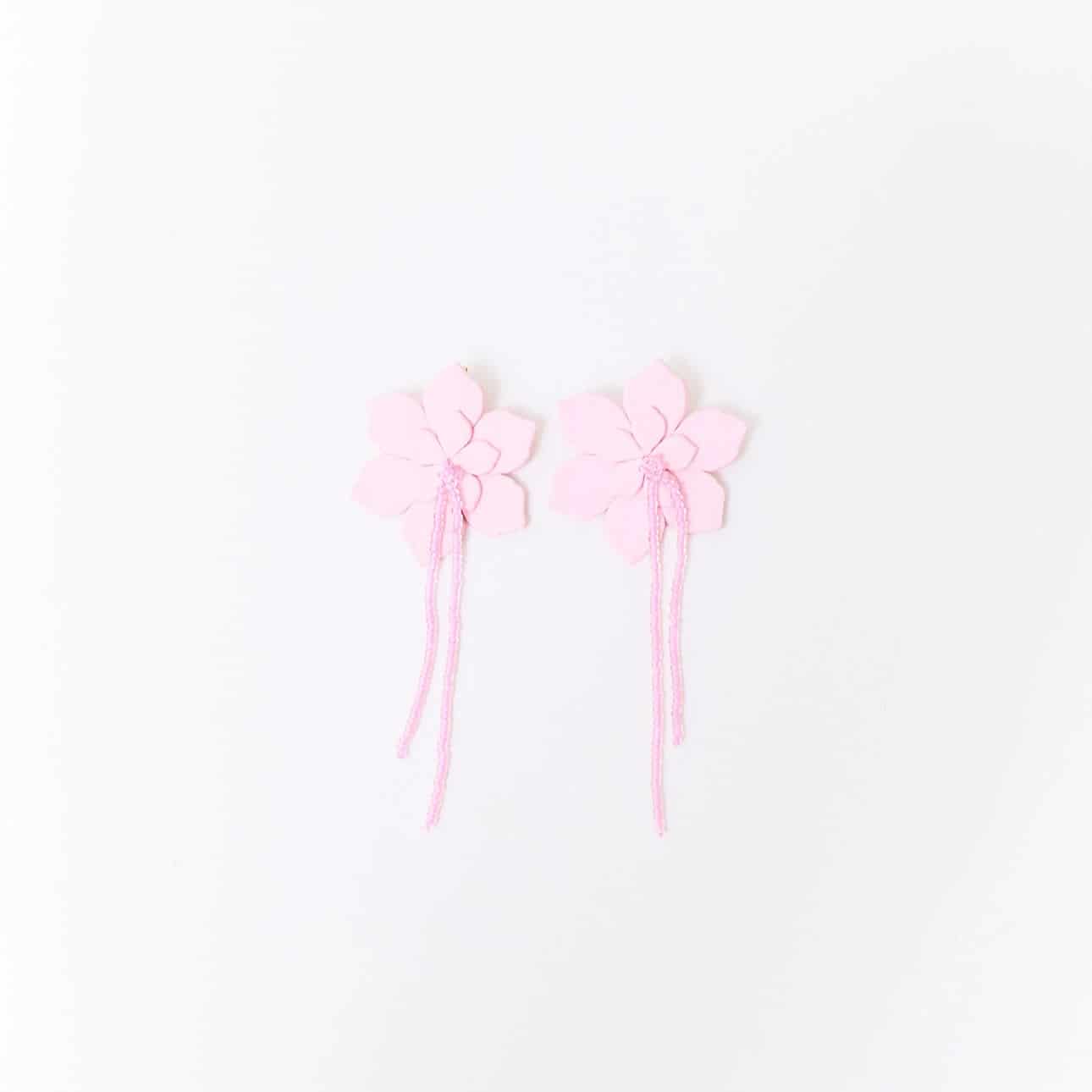 Aretes Flor de Ocobo Maxi - miniatura 1