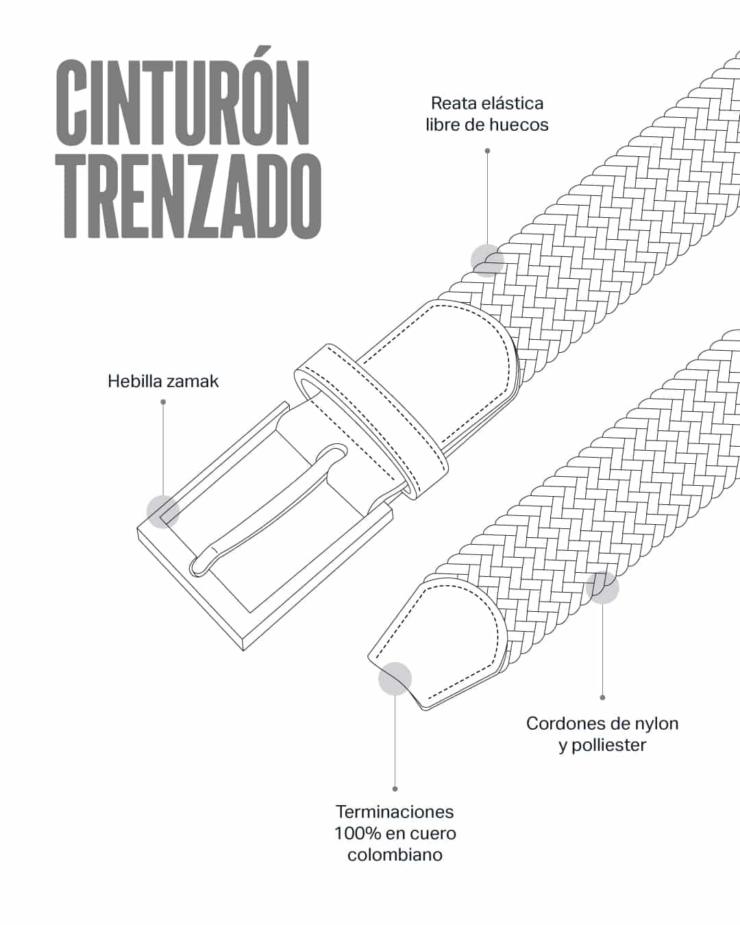 CINTURÓN LAZO LZ43 - miniatura 5