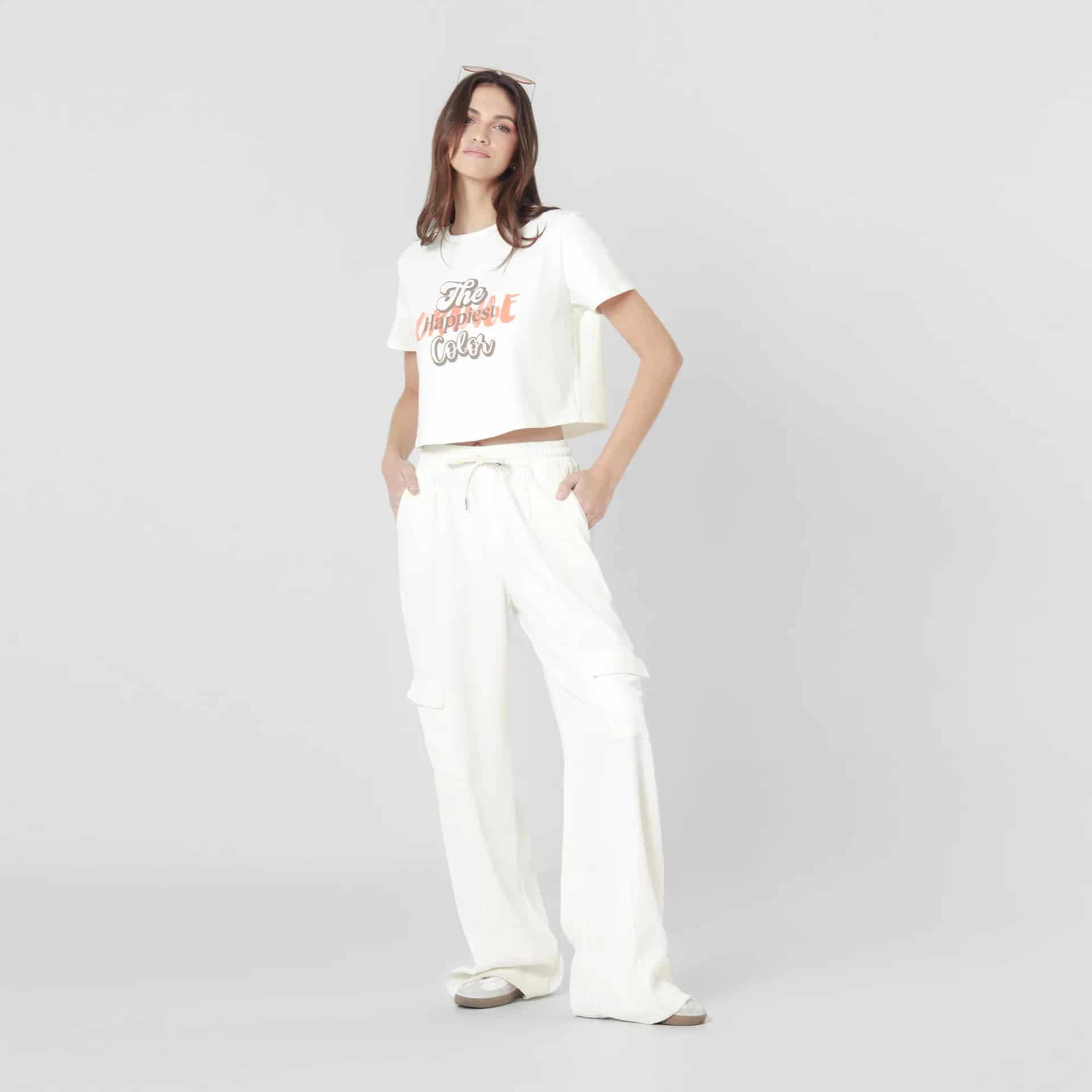 Pantalon Tiro Alto Bota Flare - miniatura 1
