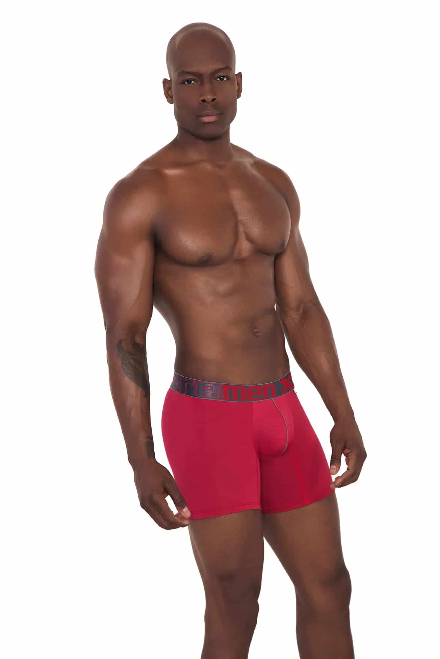 BOXER CLASICO FULL MICROFIBRA ROJO - miniatura 1