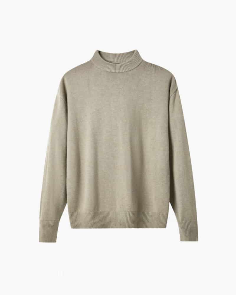 100% Premium Wool Turtleneck - miniatura 3