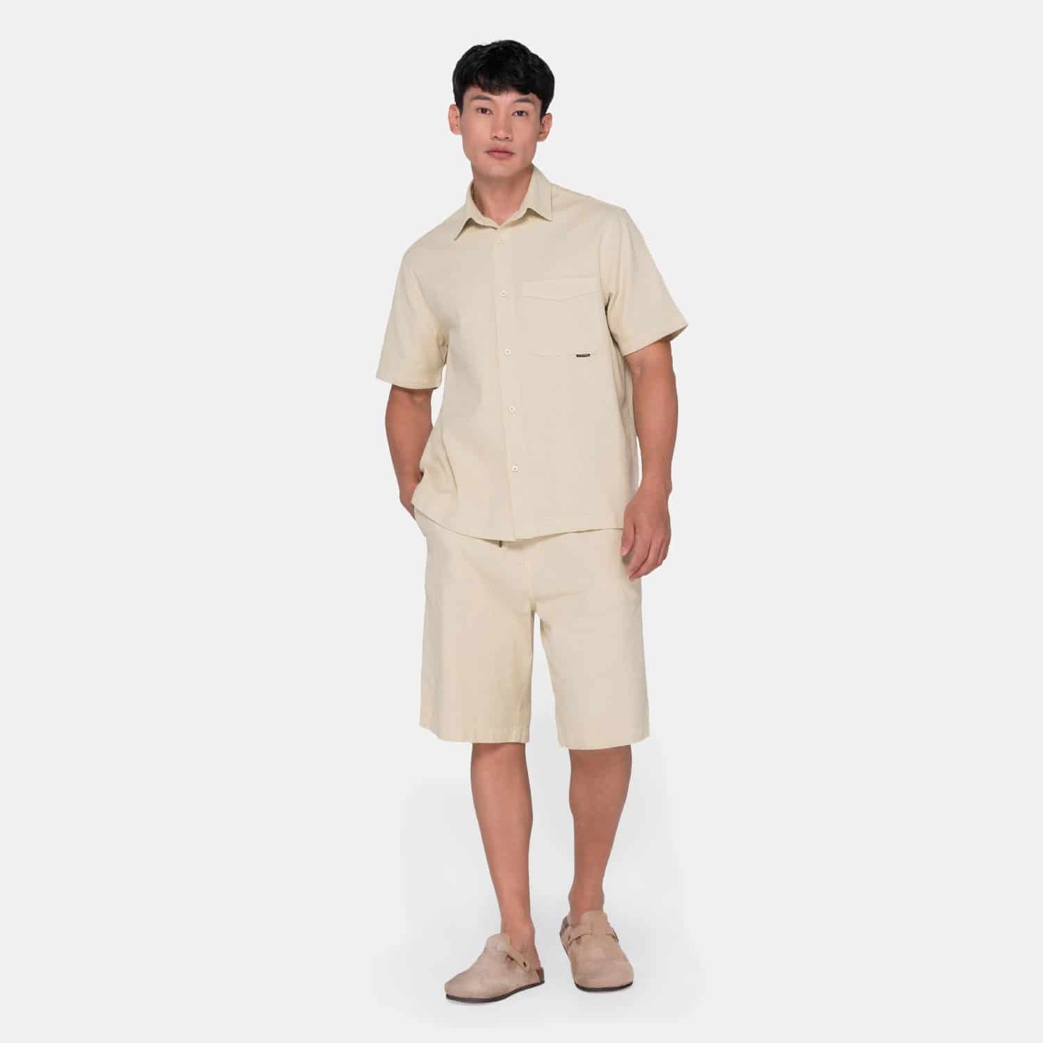 Short Sleeve Shirt Vanilla - miniatura 3