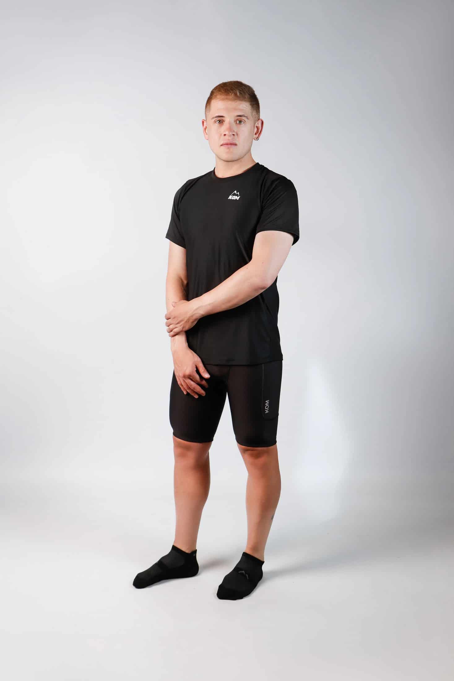 Camiseta deportiva running GIRO PLUS color natural - miniatura 1