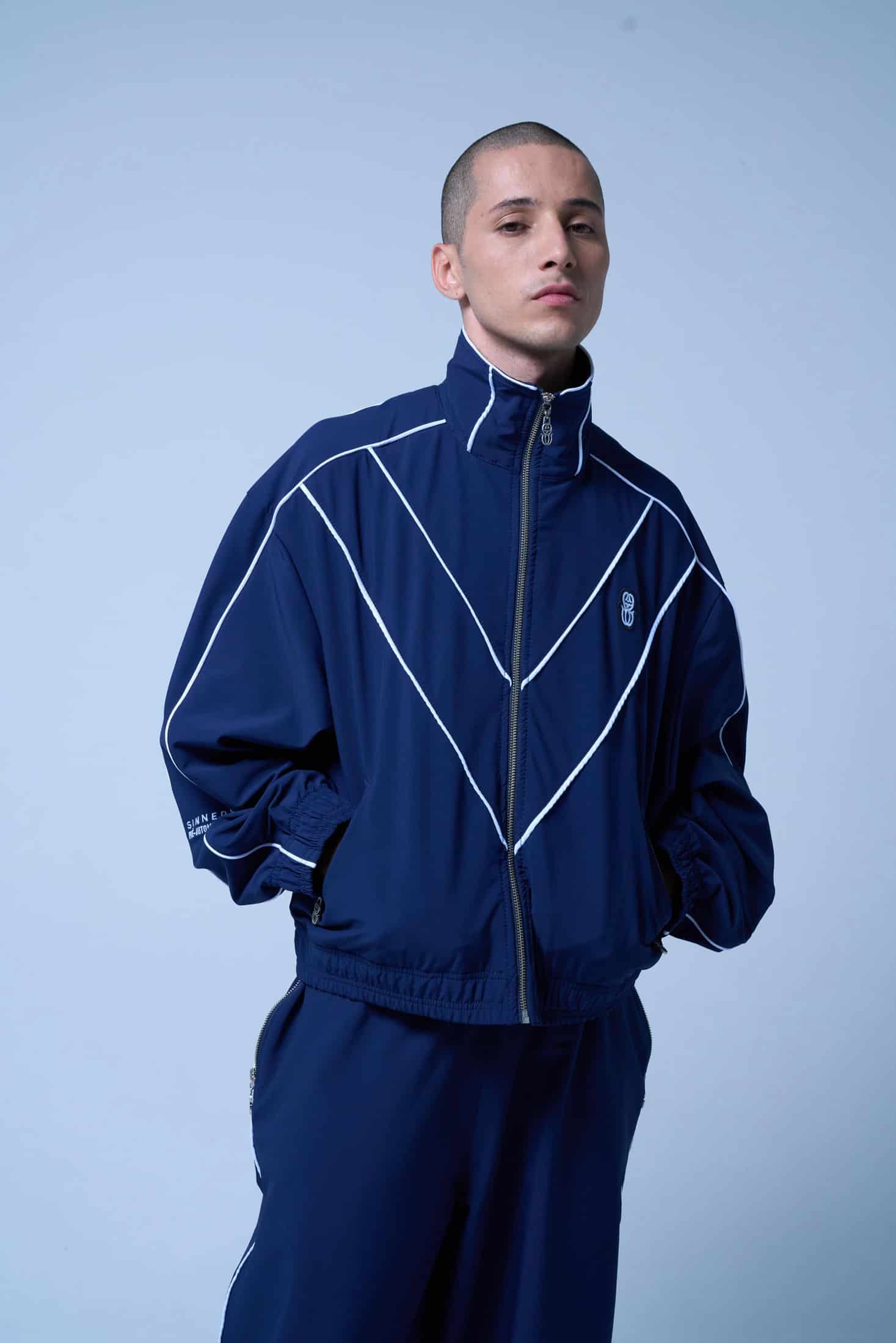 SINNERS BLUE TRACK JACKET - miniatura 8