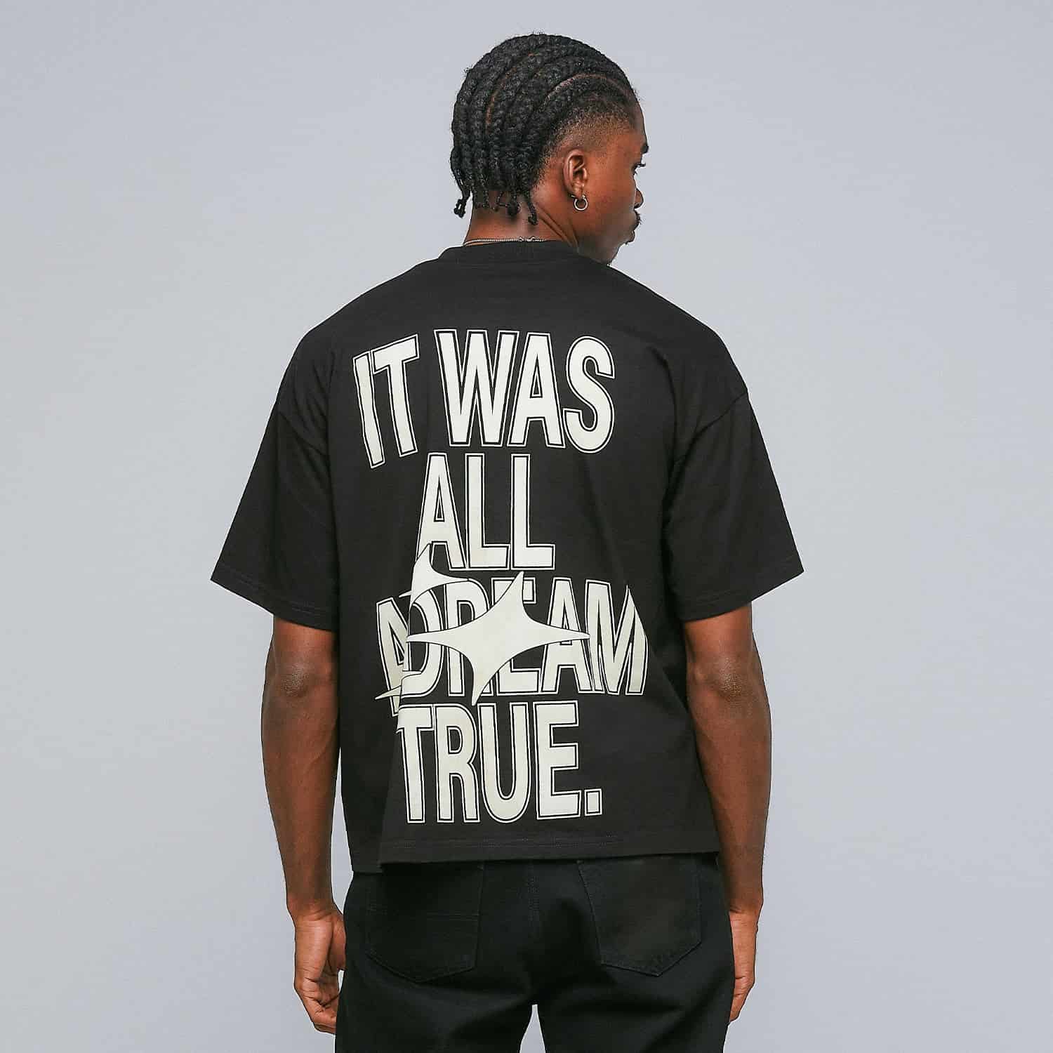 Dreams Boxy Tee - Black - miniatura 3
