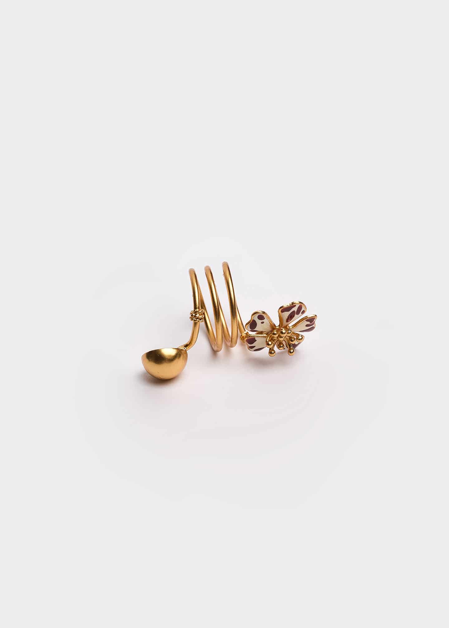 Anillo Aurora Mini espiral Butter - miniatura 3