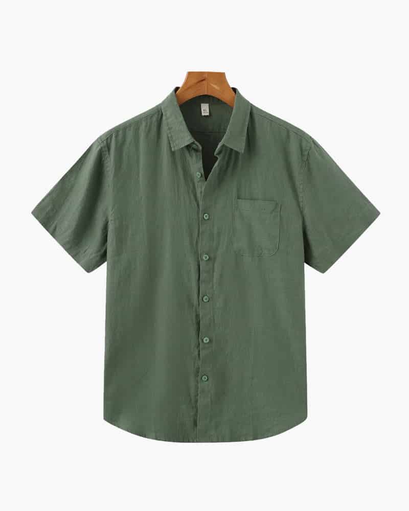 Cape Town - Linen Shirt (Shortsleeve) - miniatura 6