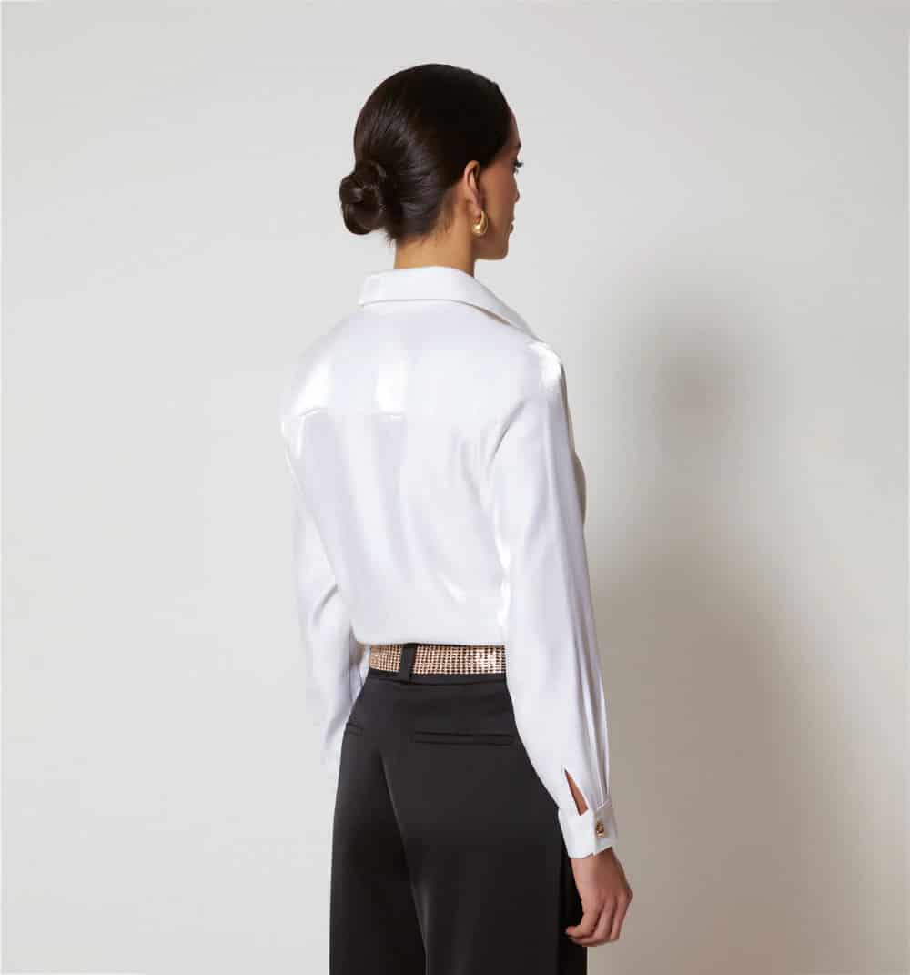 Blusa camisera manga larga - miniatura 3