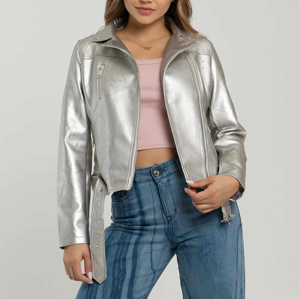 Chaqueta Sintetica Biker Living - miniatura 3