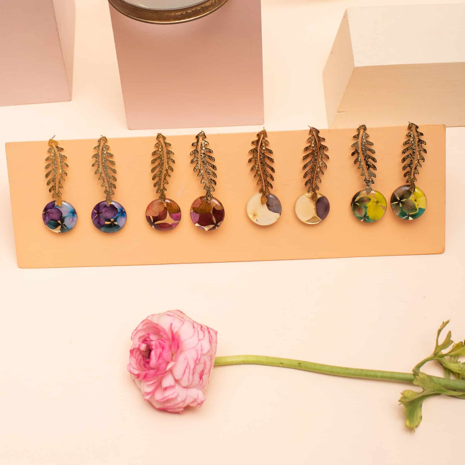 Arete ramita (Diseño 2) - miniatura 10