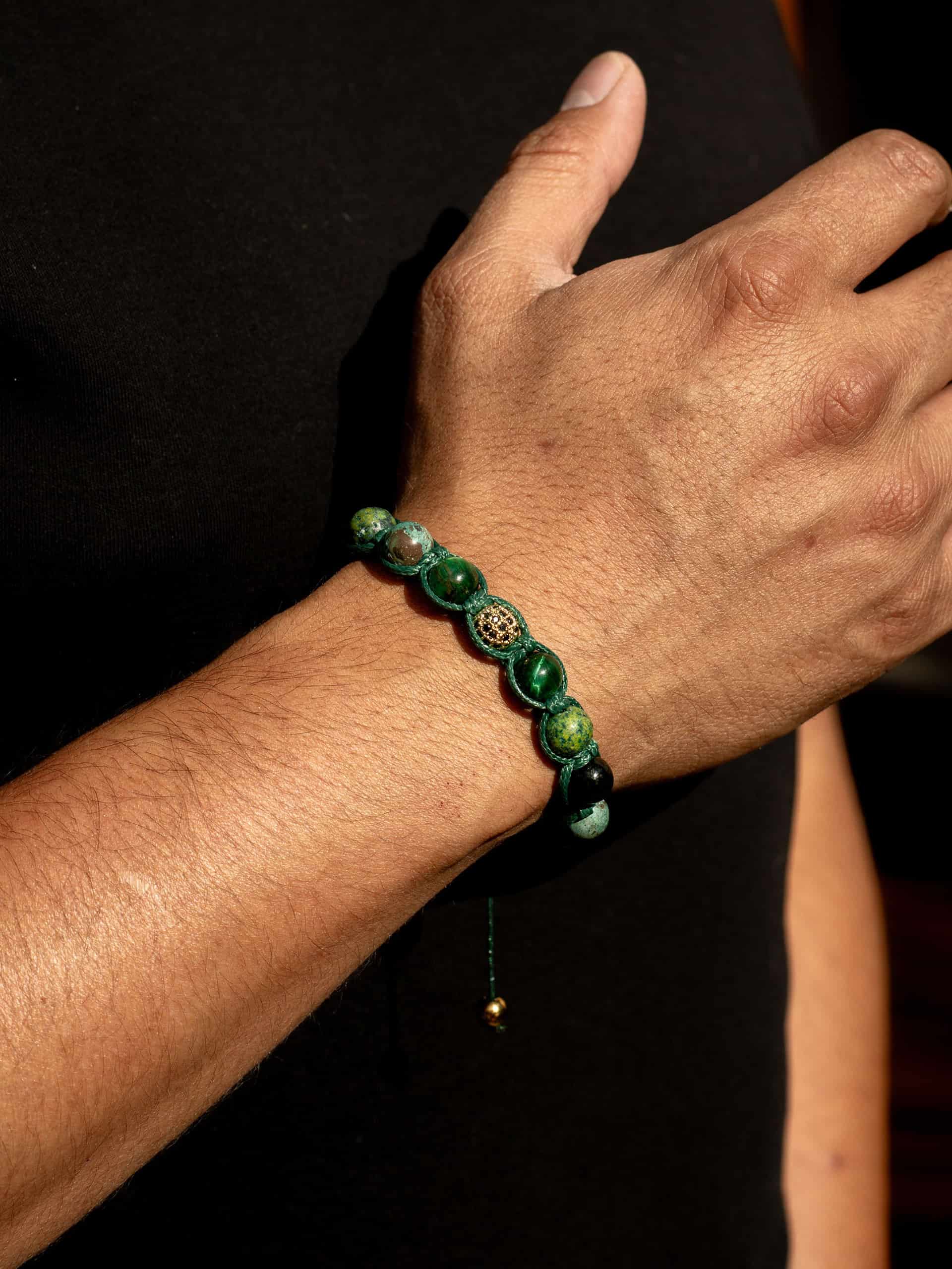 Brazalete Amazonia Macramé 8mm - miniatura 9