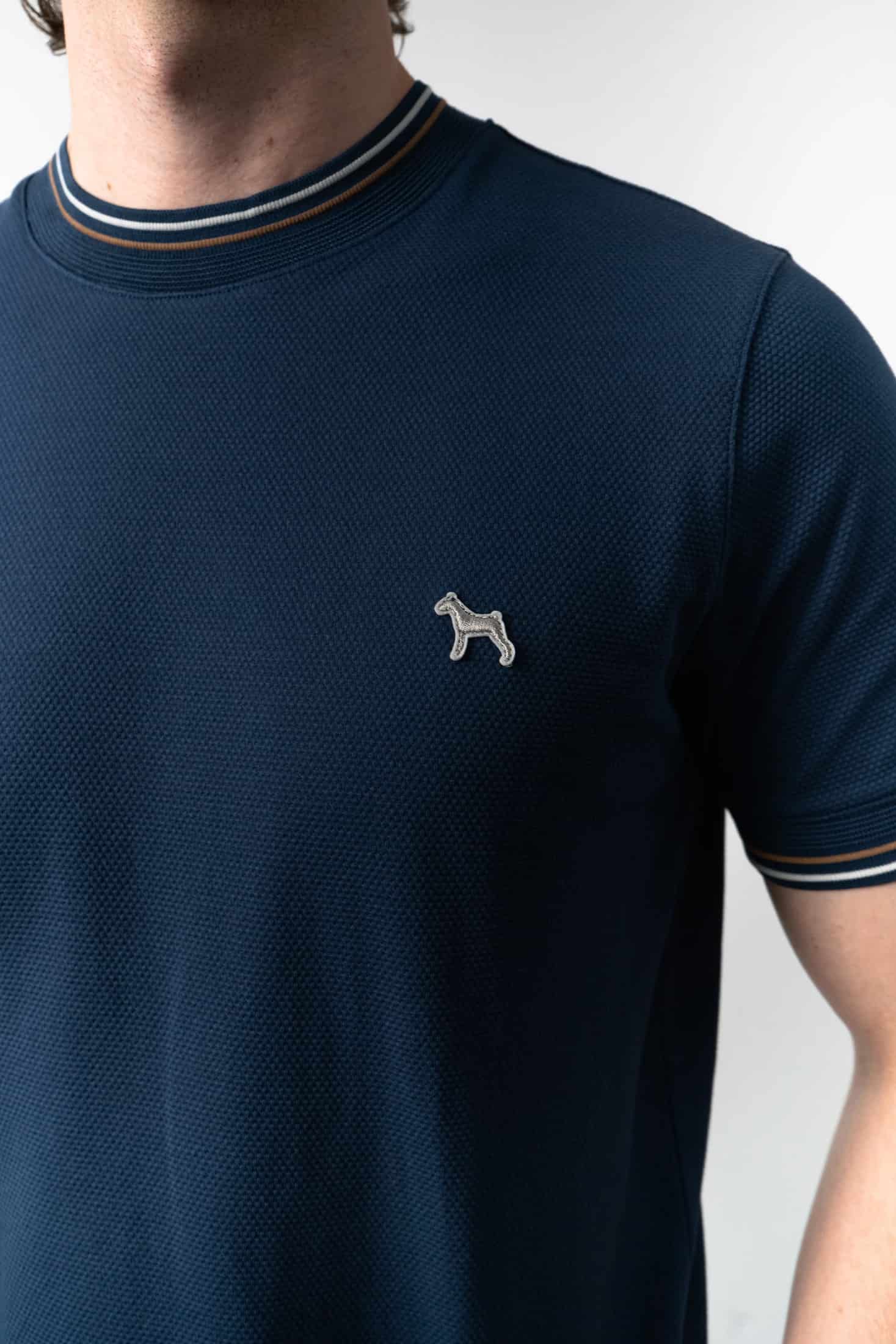 Camiseta Fashion Gris Azuloso/Barbaki - miniatura 2