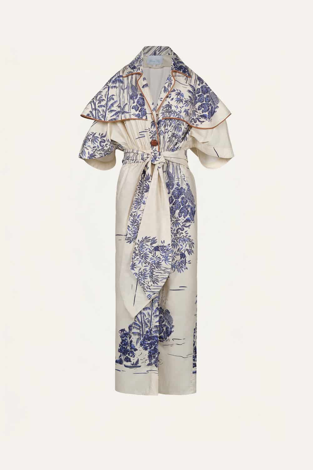Paper Flower Trenchcoat - miniatura 4