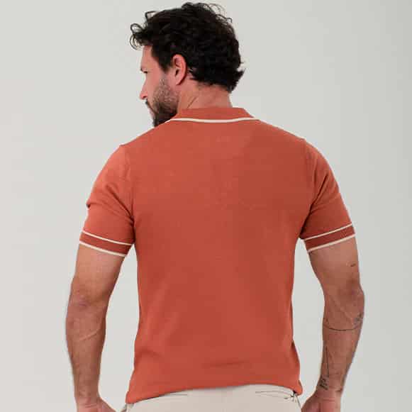 SUETER TIPO POLO MODA TEJIDO HOMBRE - miniatura 14