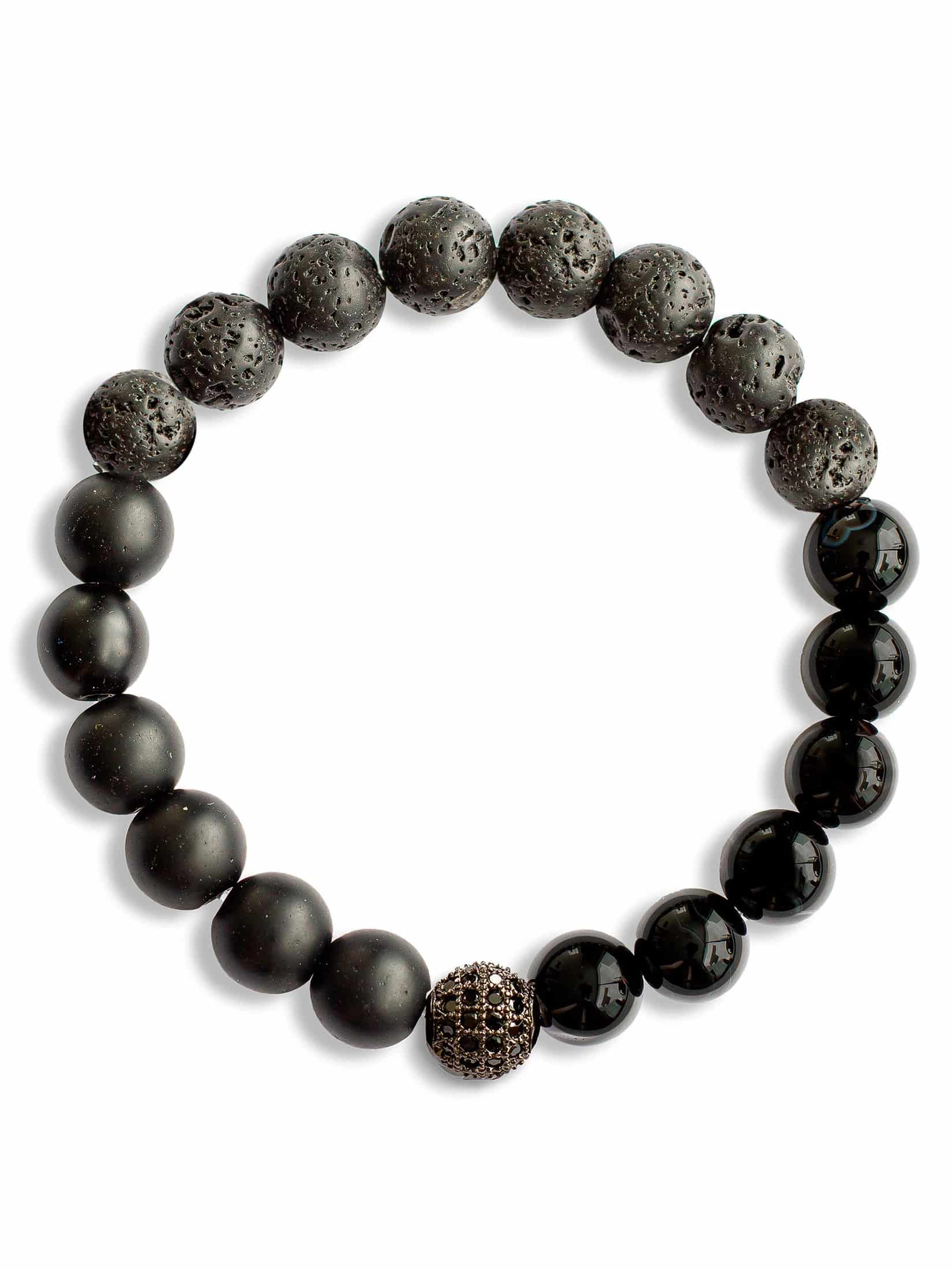 Brazalete Black Mixto 8mm - miniatura 1