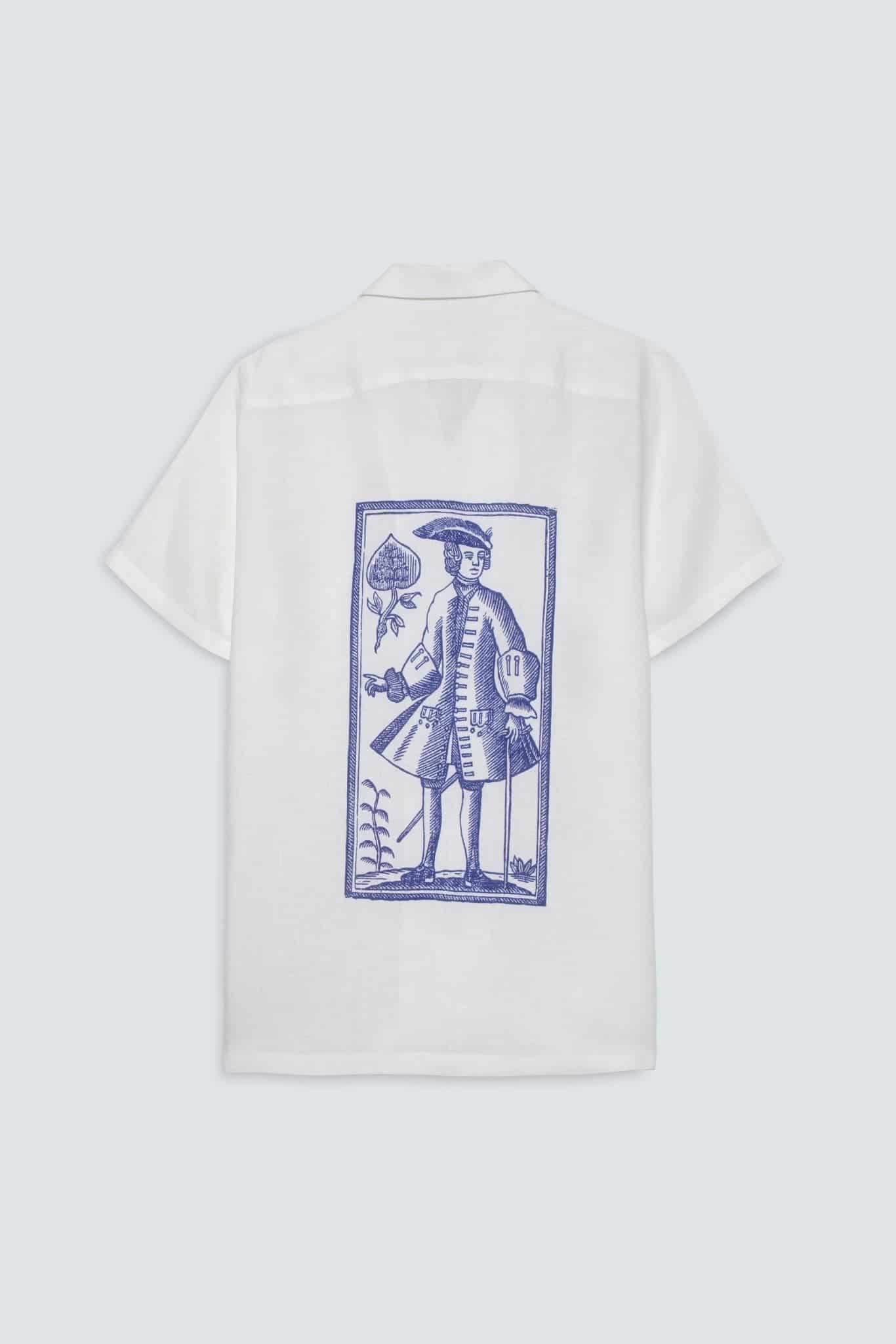 Men's linen shirt card - miniatura 1