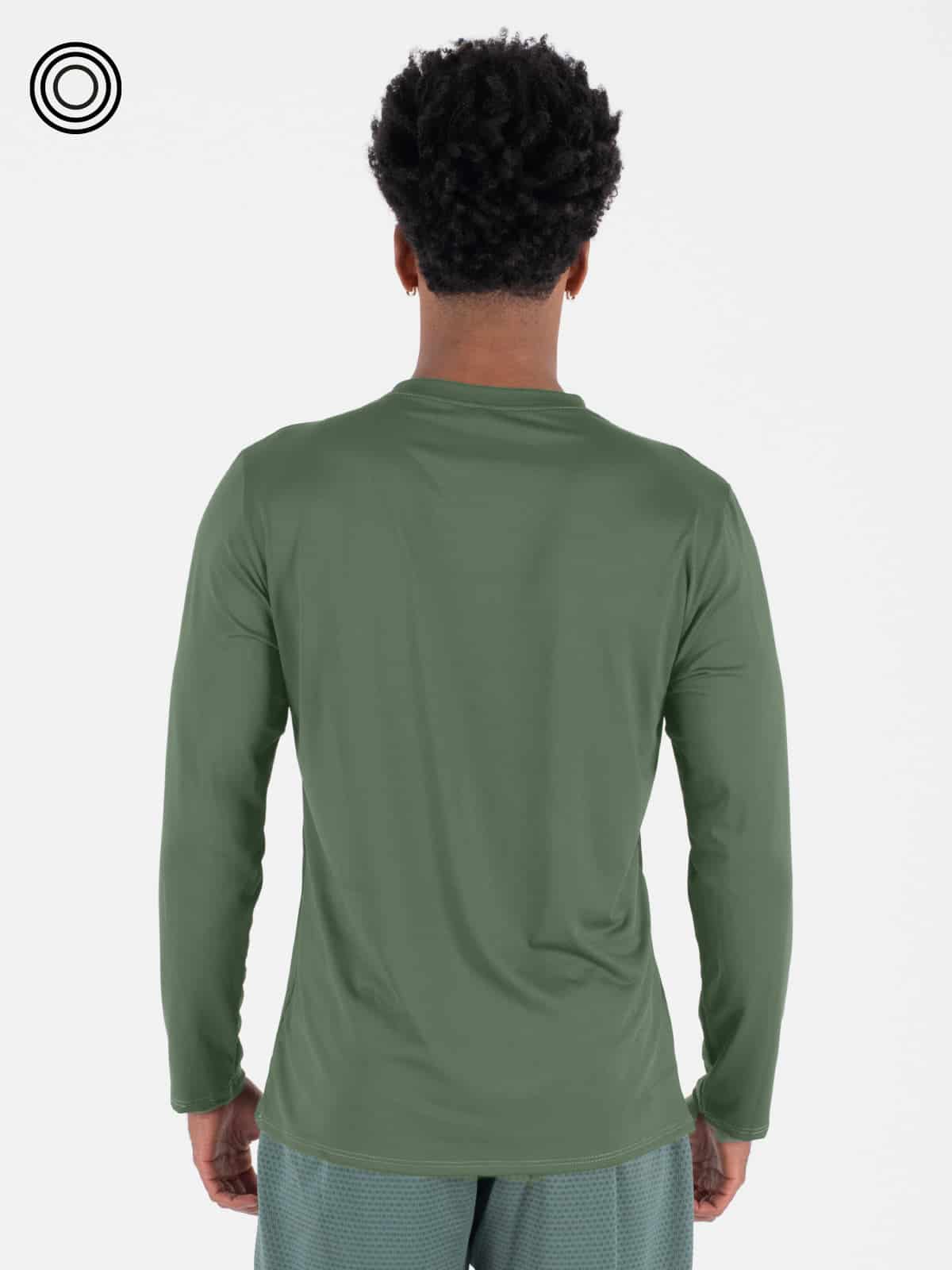 Buzo basico hombre ibiza verde seco - miniatura 3