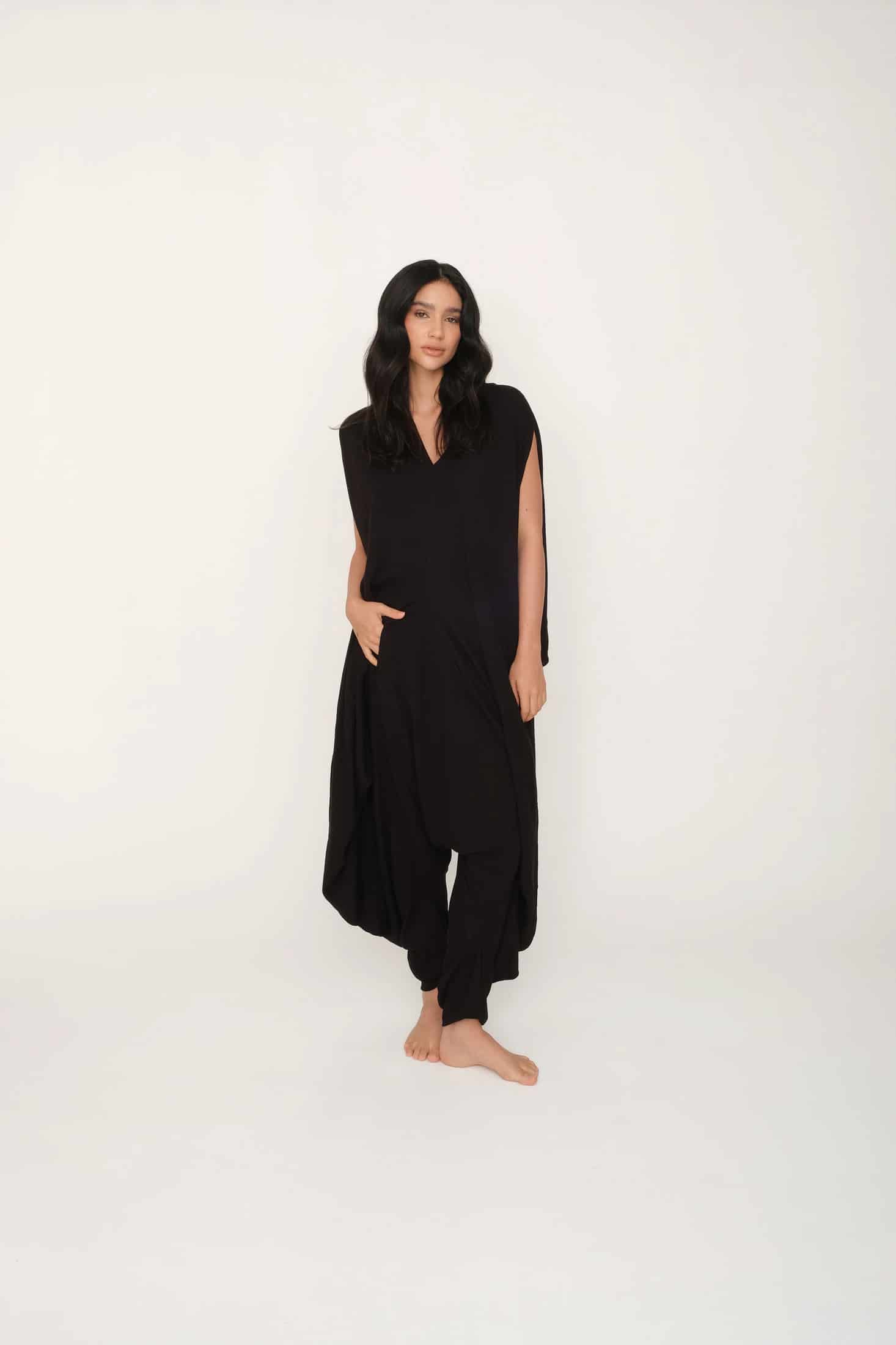 Jumpsuit MiaRoma Negro - miniatura 2