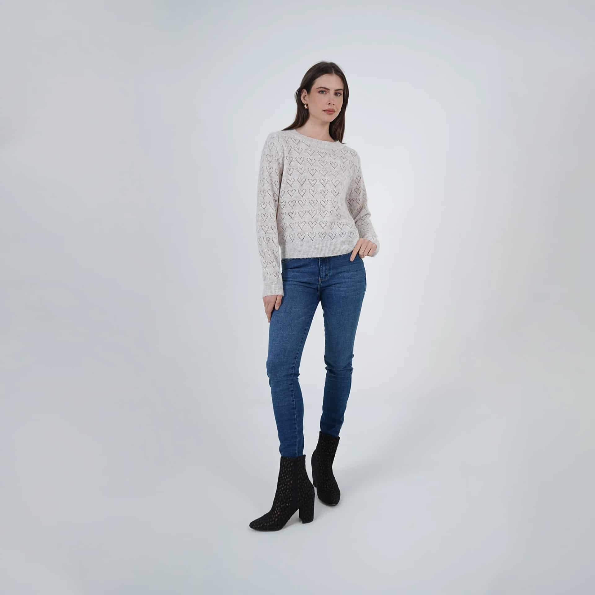 Sweater Cuello Redondo Manga Larga - miniatura 10