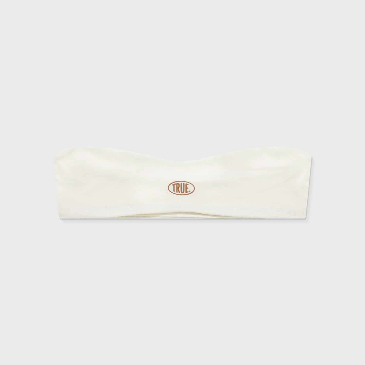 Don't Fake It Bandeau Top - Cream - miniatura 1