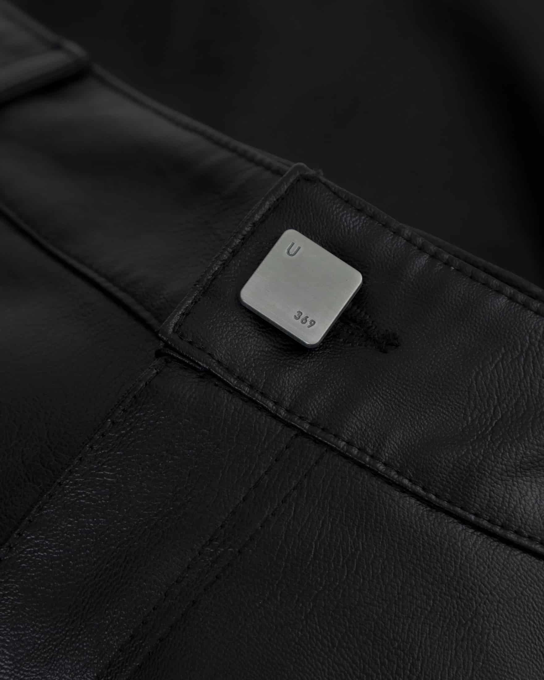 Capsule Basic Pleather Shorts Black - miniatura 4