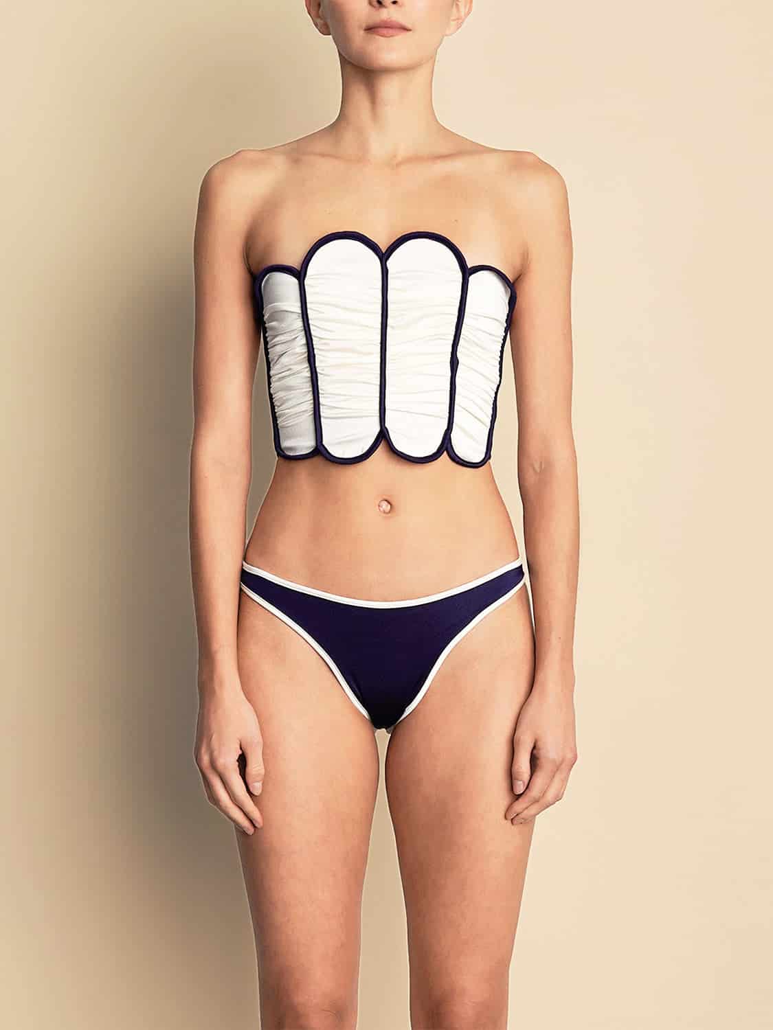 TREMEZZO BOTTOM NAVY - miniatura 2