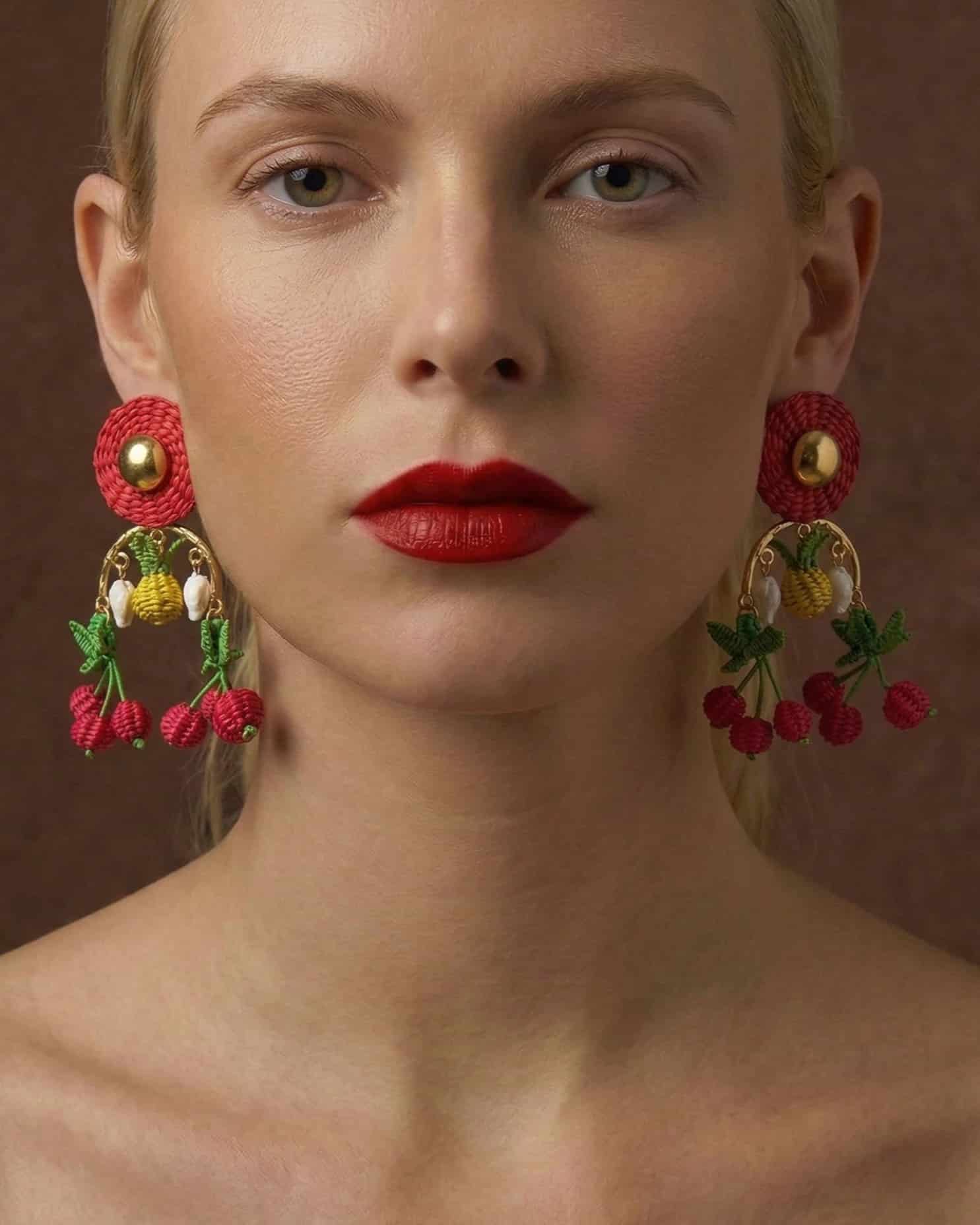Paprika Maxi Earrings - miniatura 4