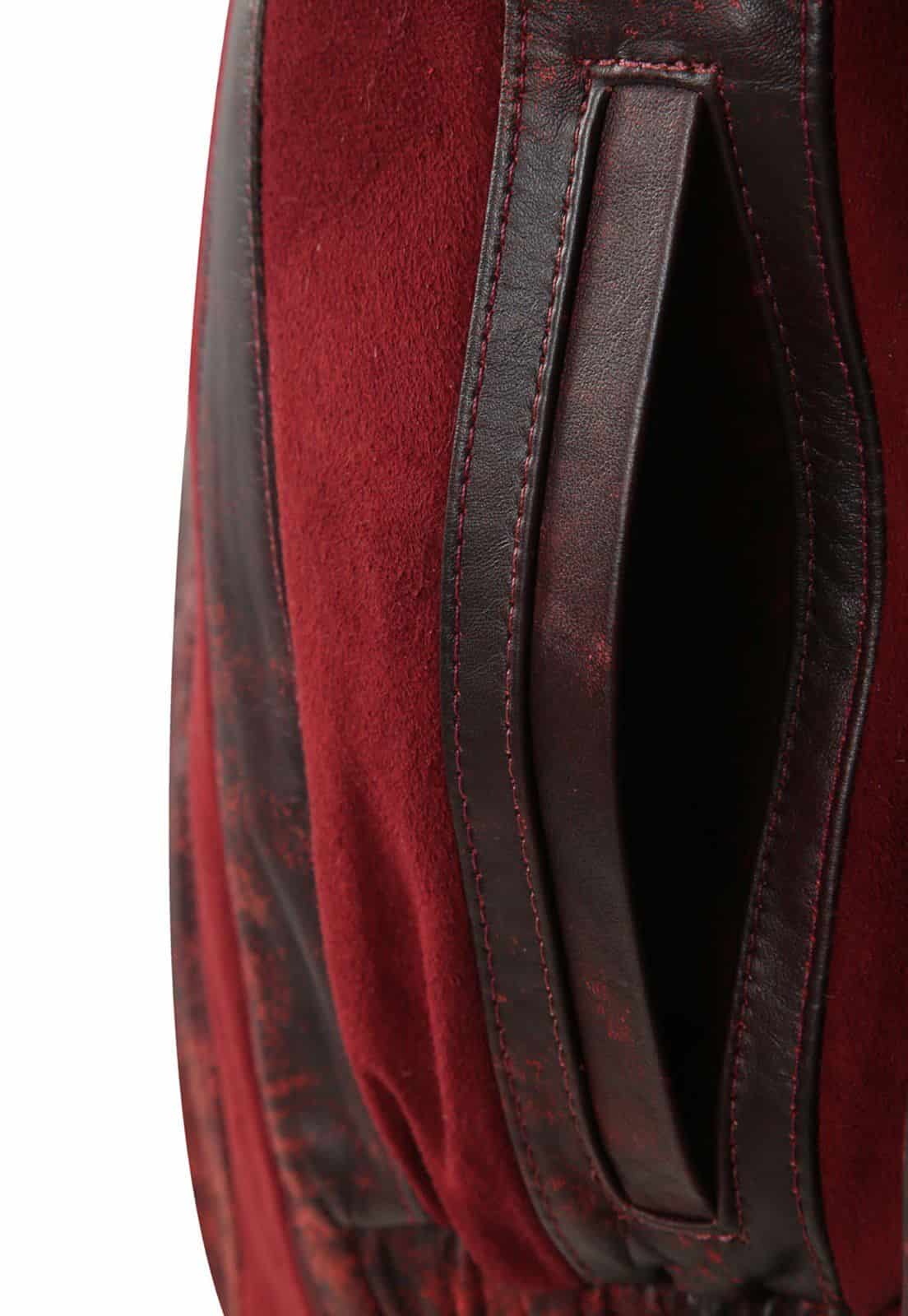 SAFARI JACKET WINE (EFECTO DESGASTADO) - miniatura 4