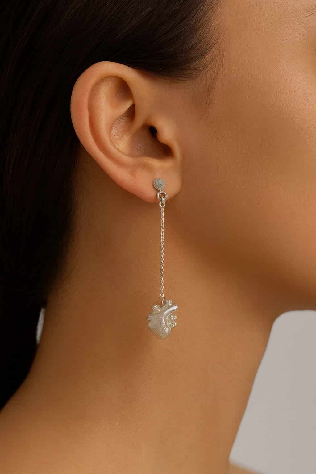 HEART CHAIN SOLITAIRE - miniatura 2