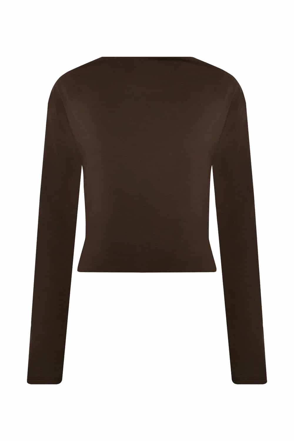 Blusa new aura de jade brown - miniatura 2