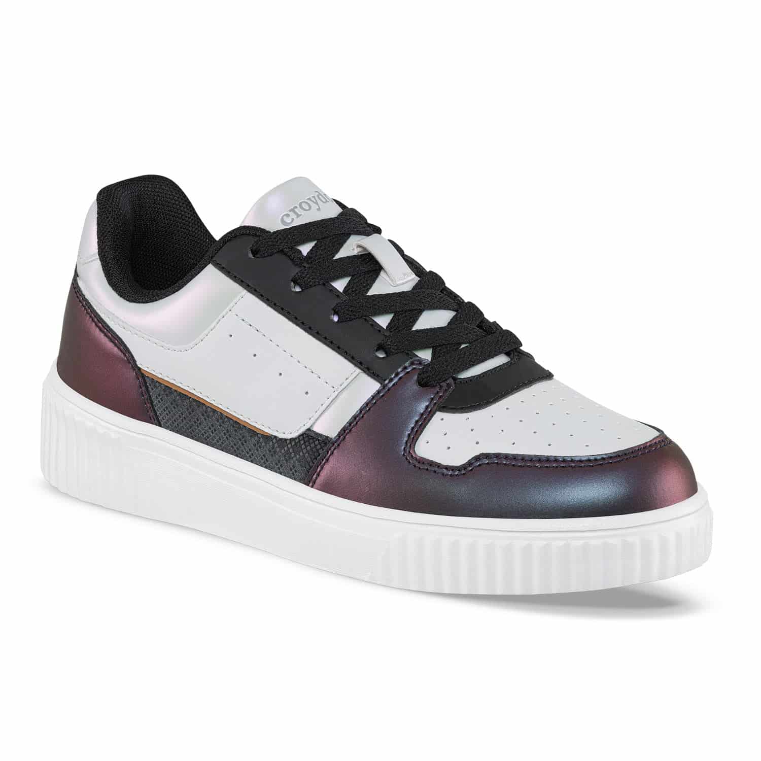 Tenis Urbanos Argenyx Blanco-Negro Croydon para Mujer - miniatura 2