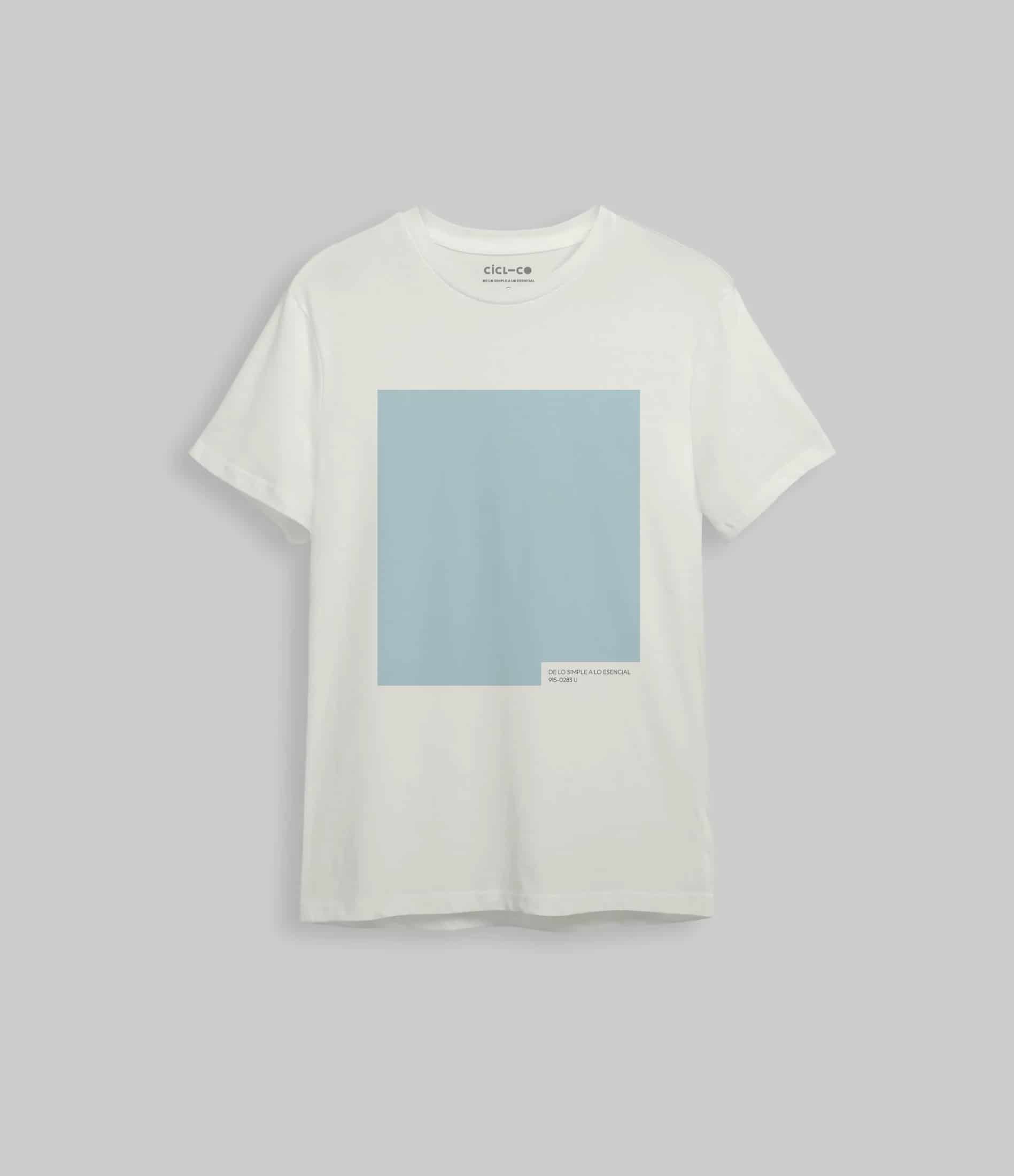 Camiseta cuadro azul claro - miniatura 4