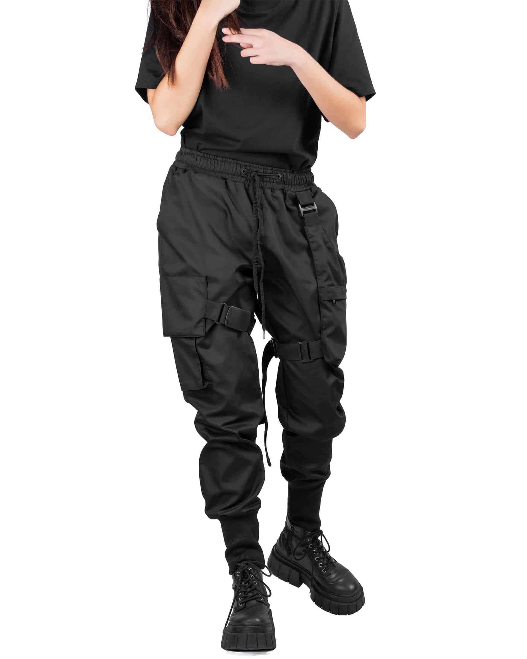 Pantalon Asimetrico Semibaggy Gabardina - miniatura 7