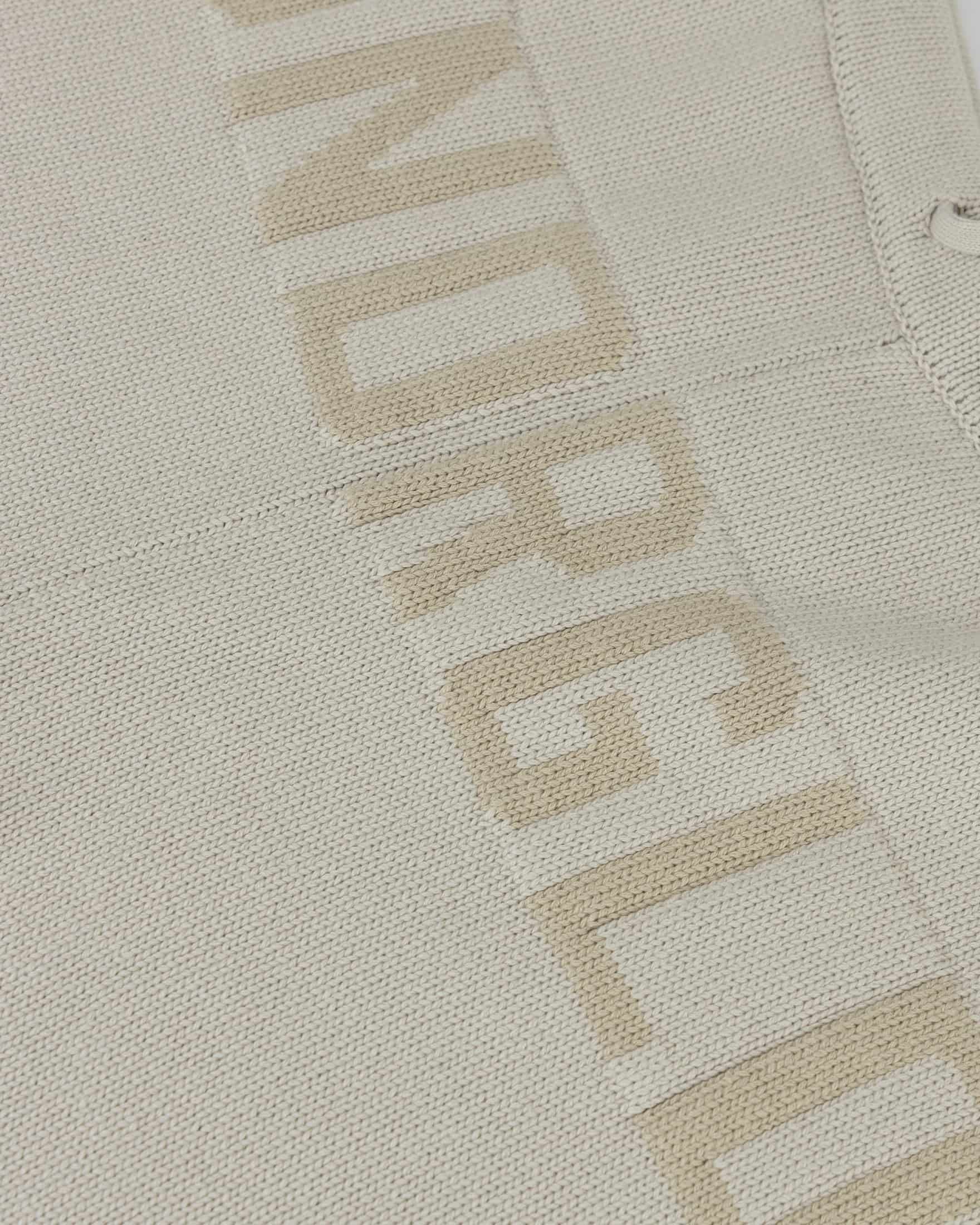 Basics UNDRGLD Knitted Shorts Cream - miniatura 4