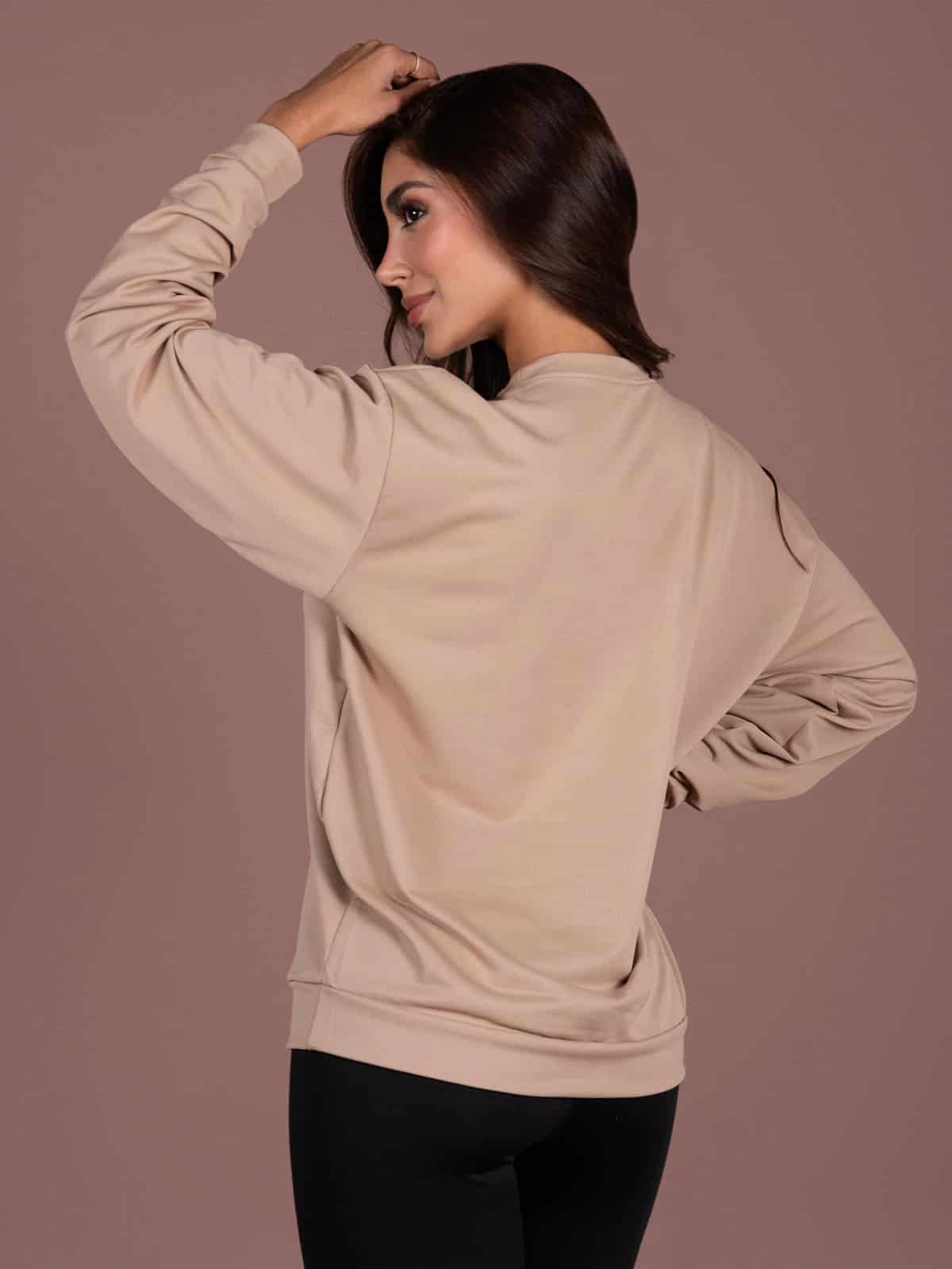 BUZO UNISEX SORONA CAMEL - miniatura 4