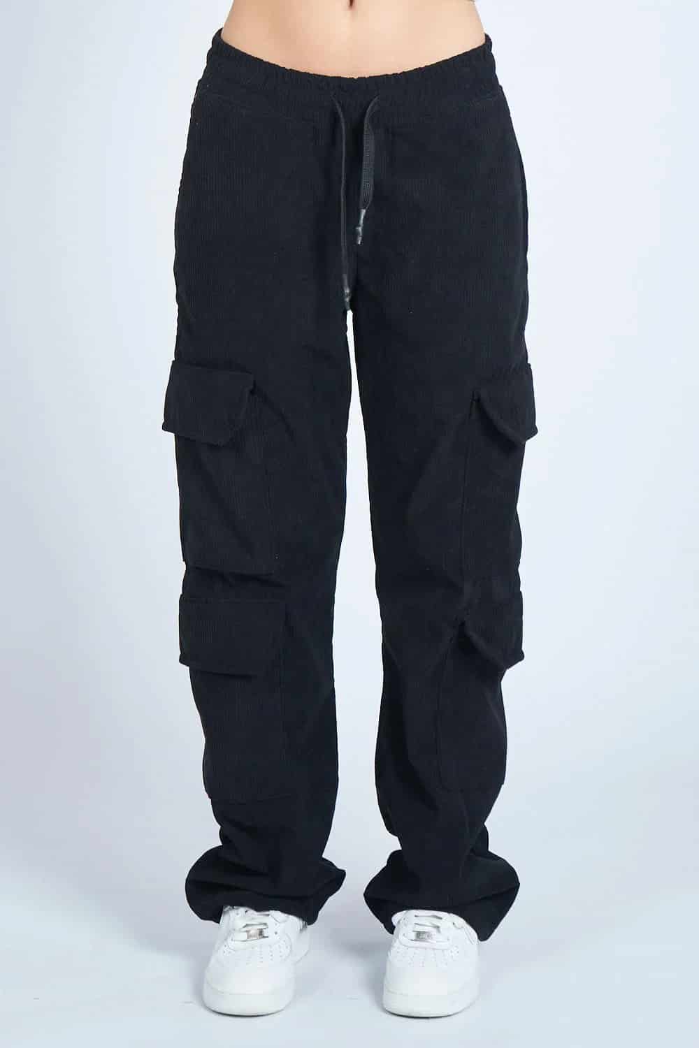 Pantalón Cargo Corduroy NEGRO | Drop 03 | - miniatura 2