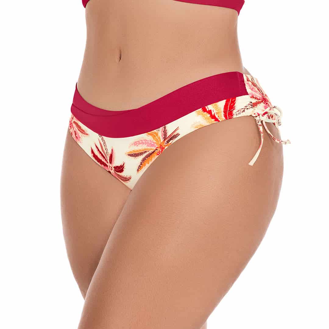 PANTY DE BAÑO CON FAJÓN CRUZADO EN CINTURA - miniatura 1