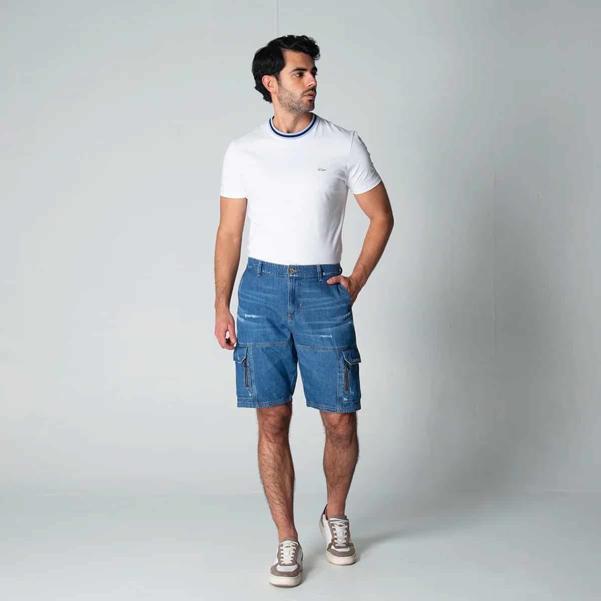 Bermuda Denim Cargo Party - miniatura 2