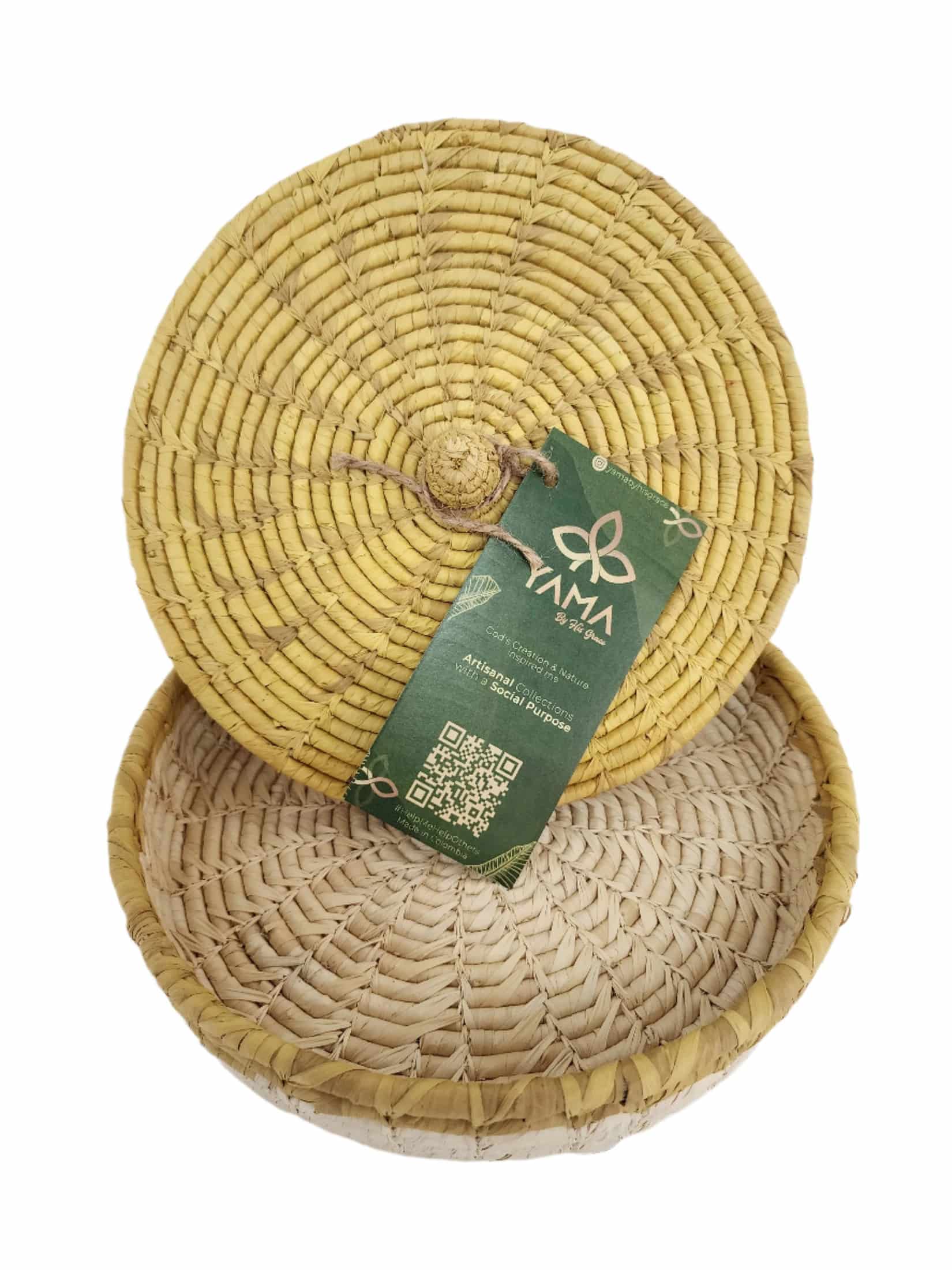 Artisanal Basket with Cover - miniatura 2