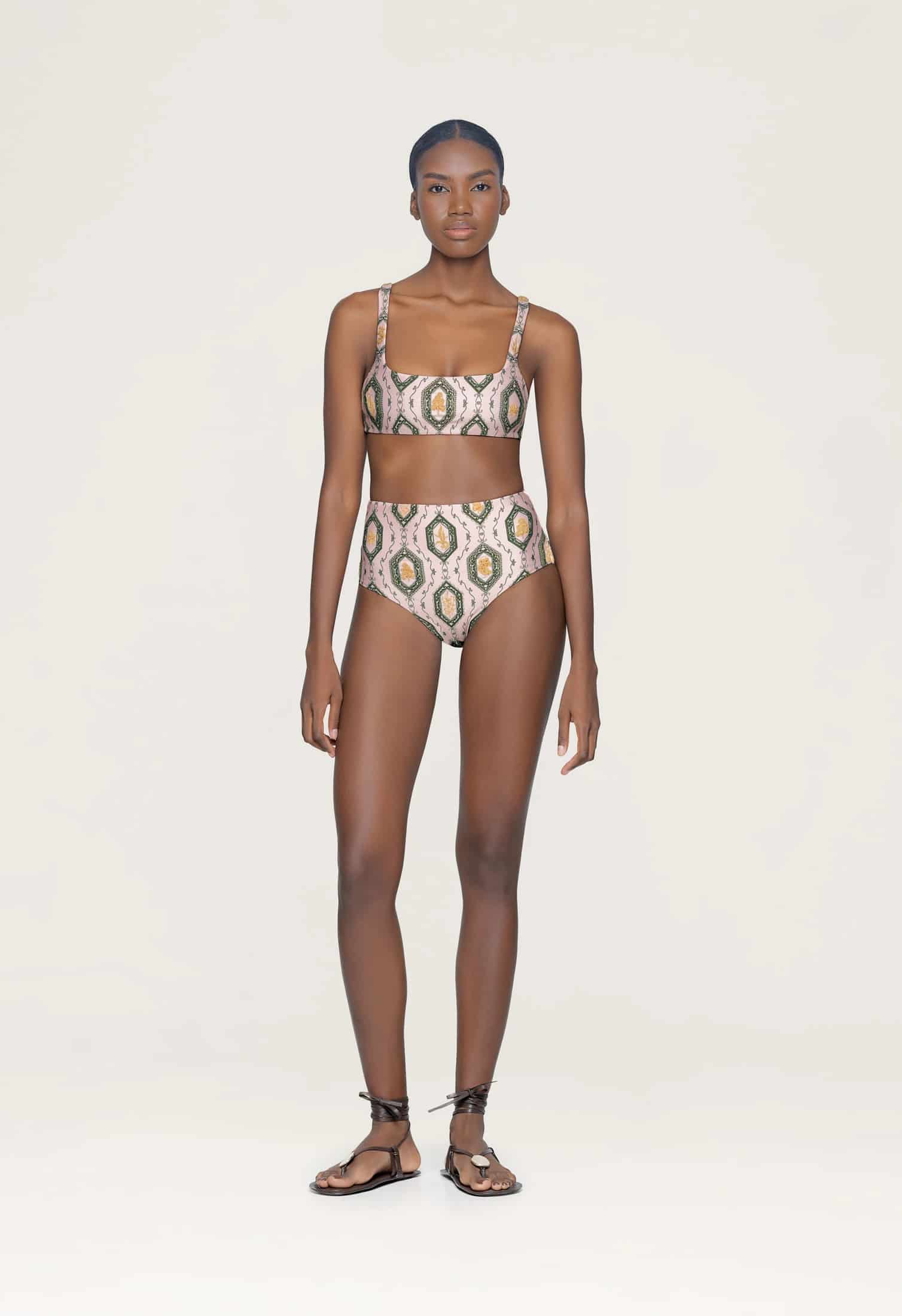Magenta Calado Bikini Bottom - miniatura 1