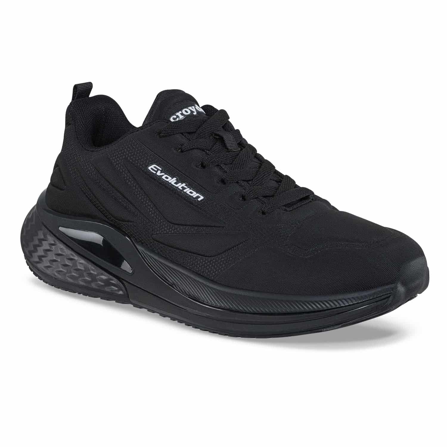 Tenis Running Zicril Negro-Negro Croydon para Hombre - miniatura 1