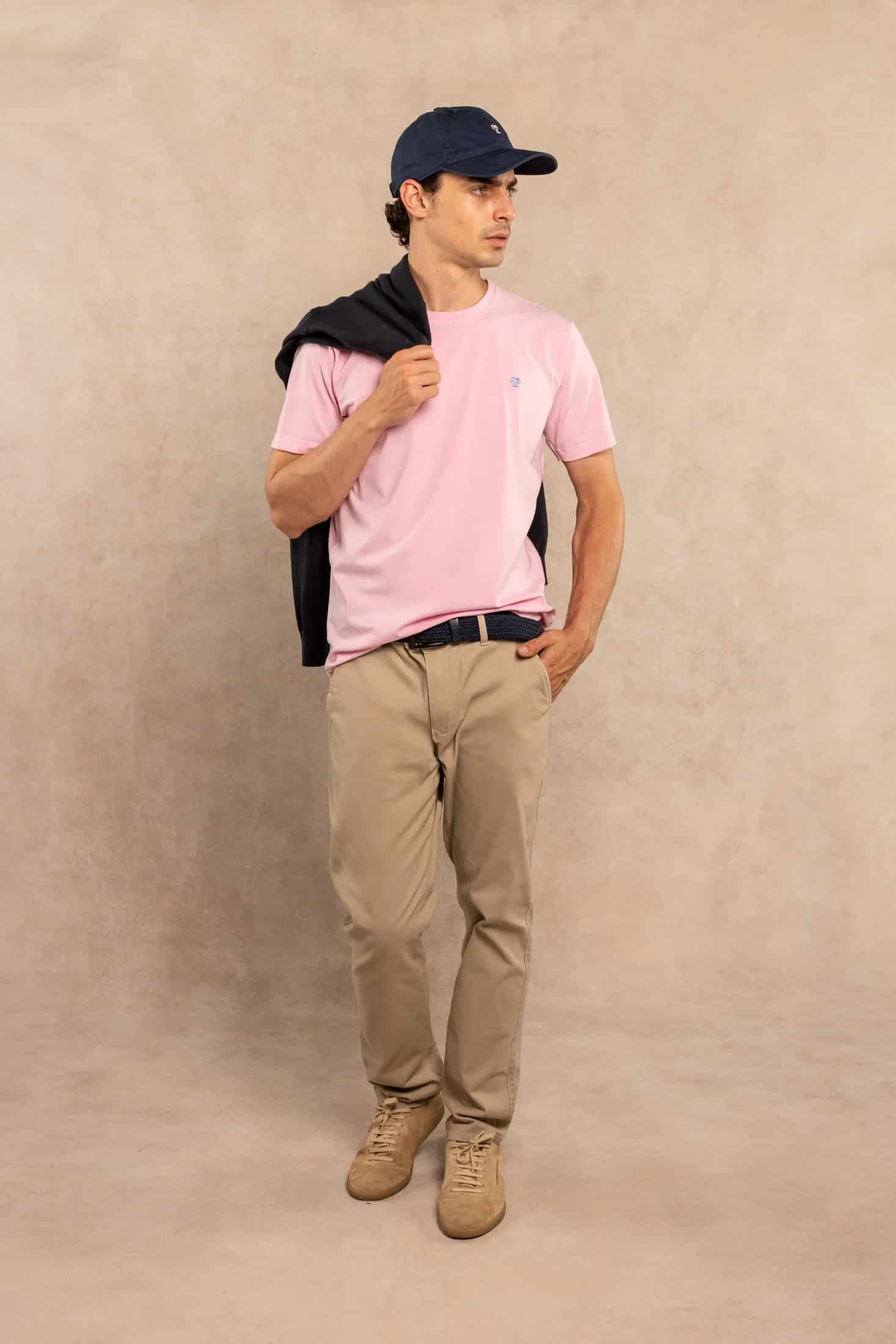 Camiseta Antimanchas Rosada - Talla Regular - miniatura 2