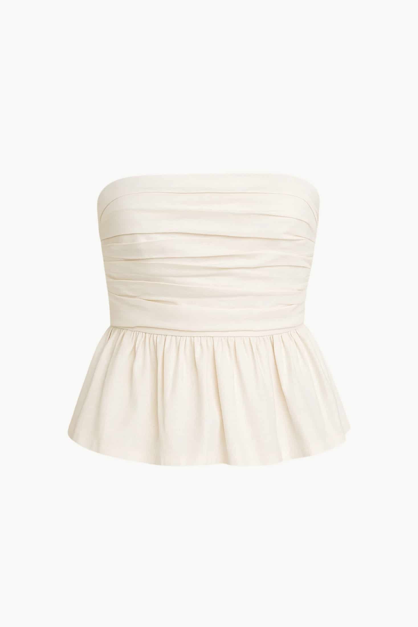 Mia Blouse in White - miniatura 2