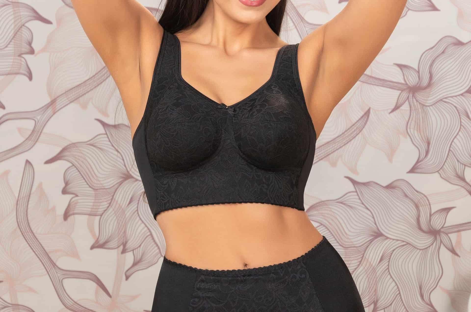 Brasier Clásico en Blonda con Tira Acolchada y Espalda Ancha - miniatura 2