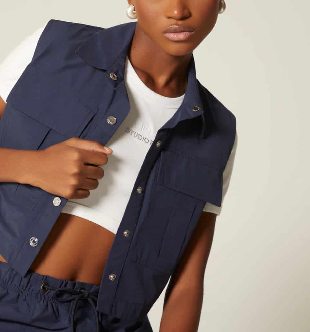Blusa manga sisa crop - miniatura 6