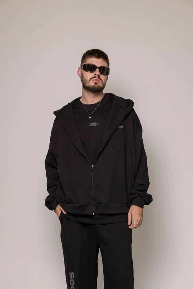 Hoodie 87/27 Sgo-Negro - miniatura 6