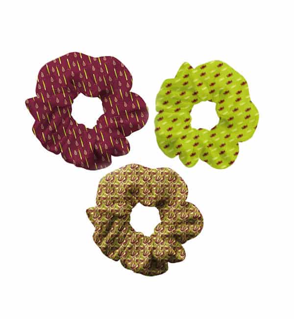 ✴︎ Scrunchies x3 unds 🩸 Cc: Caníbal ✴︎ - miniatura 1