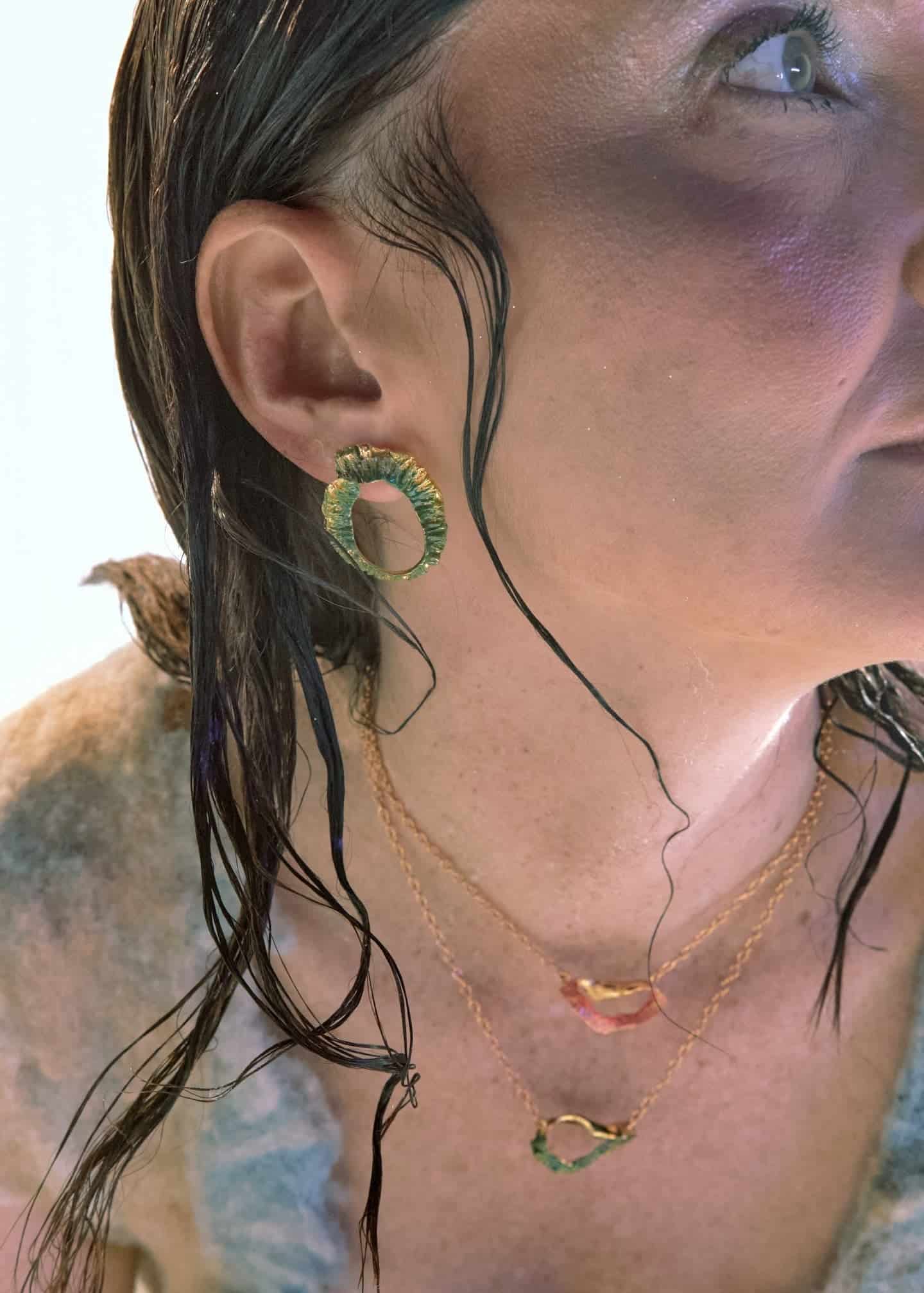 ASYMMETRICAL EARRINGS TRIP TO THE MOUNTAIN - miniatura 4