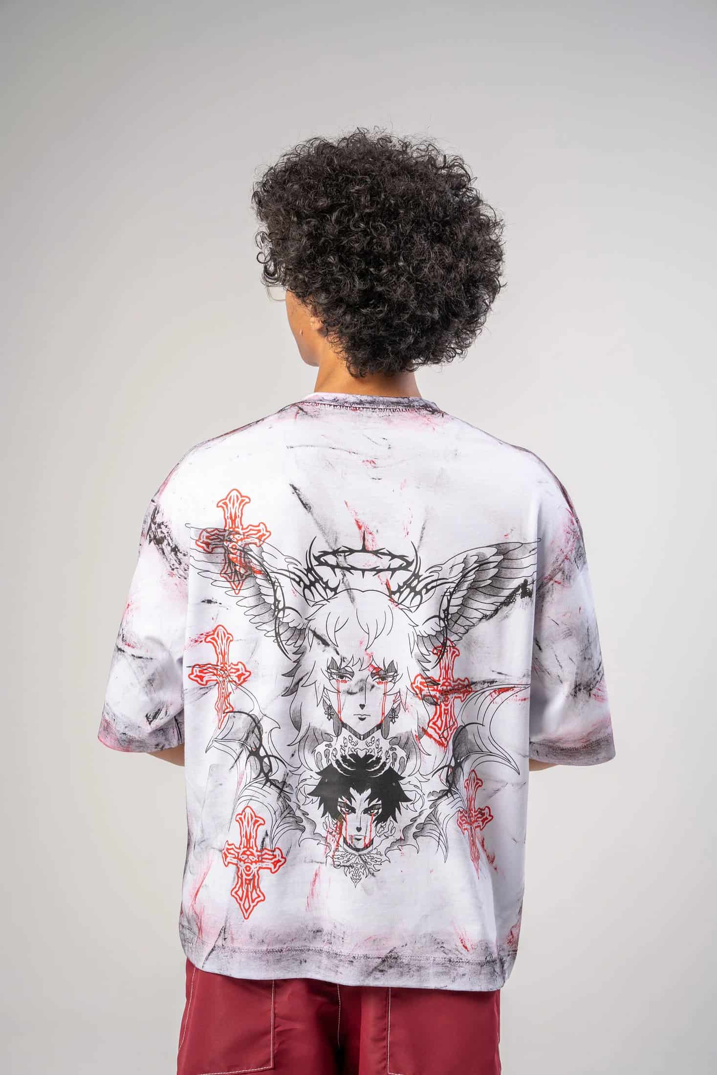 Camiseta Distressed Cry baby - miniatura 1